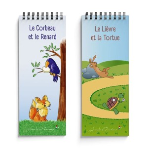 Spiralmemo | Der Rabe und der Fuchs - Jean de la Fontaine