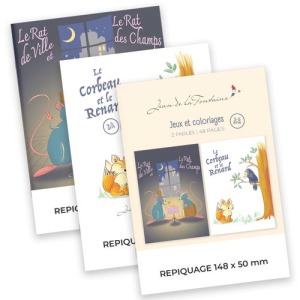 Spielheft - 3-5 Jahre | Jean de la Fontaine