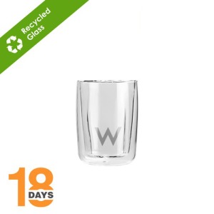 Doppelwandiges Trinkglas, 80 ml - STOCK