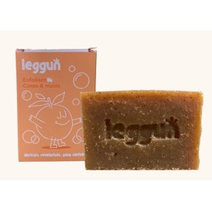 BIO-Seife mit Körper- und Handpeeling 100% französisch