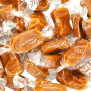 In Frankreich hergestelltes Karamell mit gesalzener Butter
