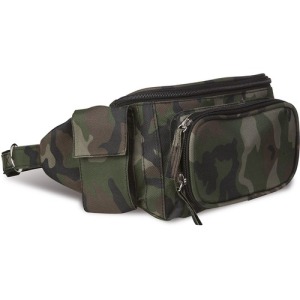 GÜRTELTASCHE MIT MEHREREN TASCHEN AUS 600D POLYESTER IN CAMOUFLAGE-OPTIK