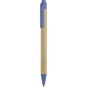Stylo à bille en plastique biodégradable et carton recyclé