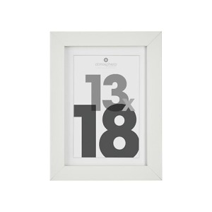 cadre photo bl eva 13x18 dis, blanc