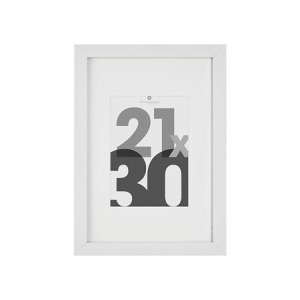 cadre photo bl eva 21x30 dis, blanc