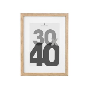cadre photo naturel eva 30x40 dis, beige