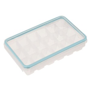 Bac glaçons couv polypropylène 18, transparent