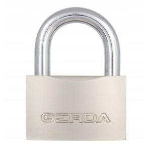Cadenas renforcé 60mm laiton gerda 3 clés