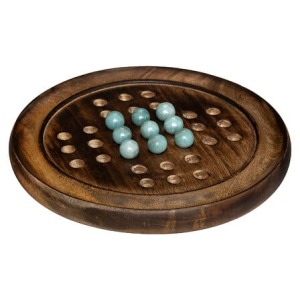 Jeu solitaire mang sayon d22, marron