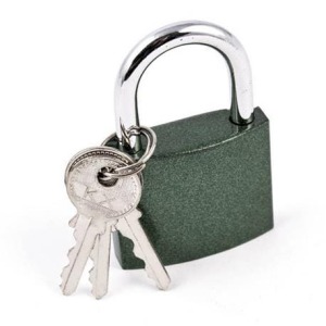 Cadenas breveté pour un système de clé de 40 mm