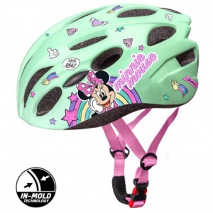 Mickey CASQUE DE VÉLO SOURIS IN-MOLD Minnie MENTHE