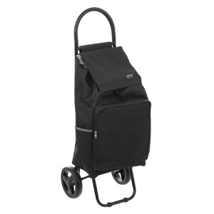 chariot 2roues metal noir nomade, noir