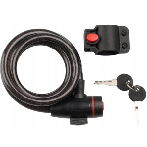 Serrure de moteur antivol vélo clé 100cmx12mm