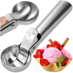 Cuillère à glace e en acier