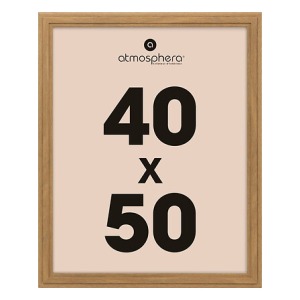 cadre photo mdf alix 40x50 dis, marron