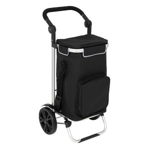 chariot 2roues alu imper noir, noir