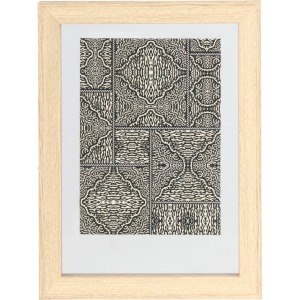 Cadre photo en bois Blake naturel 26 x 37 cm