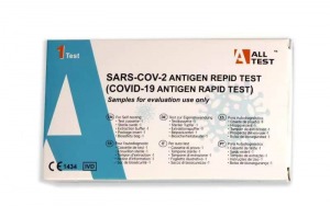 Covid-19 Antigen-Alltest-Selbsttest mit nasalem Abstrich x1