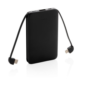 5000 mah Akku-Backup mit integriertem Kabel