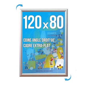 Plakatrahmen CLIC-CLAC Wand 120x80 cm