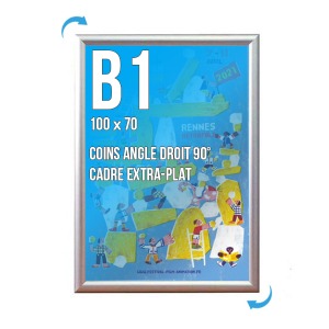 Rahmen Affichage CLIC-CLAC Wand (B1) 100 x 70 cm