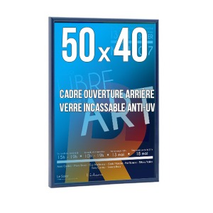 DECO-Rahmen 40x50 cm Farbe BLAU