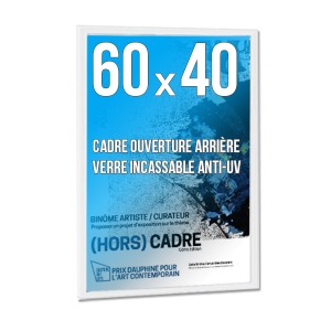 Rahmen DECO 60x40 cm Farbe WEISS