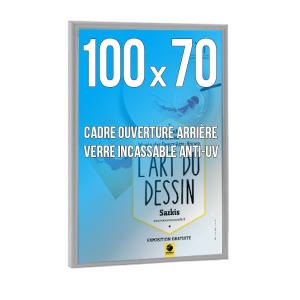 DECO-Rahmen 70x100 cm ALU ANODISIERT