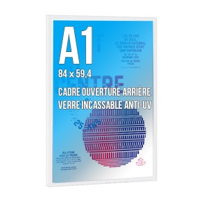 Rahmen DECO A1 Farbe WEISS