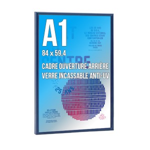 Rahmen DECO A1 Farbe BLAU