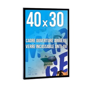 Rahmen DECO A5 Farbe SCHWARZ