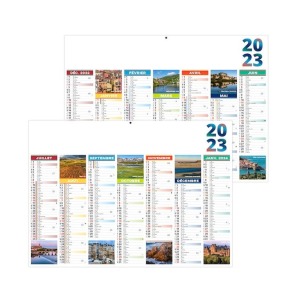 Starrer Bankkalender emilien