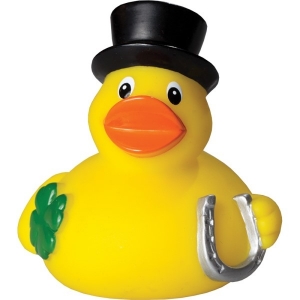 Glückliches Quietscheentchen.