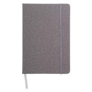 A5-Notizbuch mit festem Einband aus Stoff