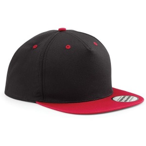 Kontrastreiche Snapback-Kappe - Beechfield