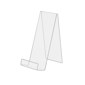 BÜCHERHALTER PLEXI H.100 mm