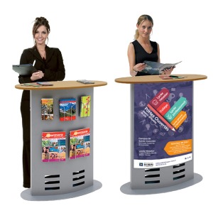 TOTEM-EXPO-KOSTEN H.110 x B.90 x T 43 cm