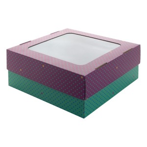 CreaBox Gift Box Window L - Geschenkbox