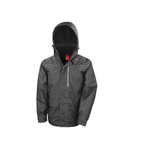 Denim Texture Rugged Jacket - Arbeitsjacke aus Jeansstoff