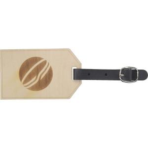 Gepäckanhänger aus Holz