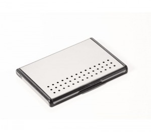 Premium-Visitenkartenhalter aus Metall