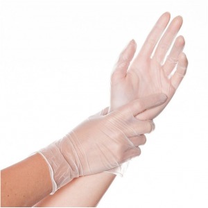 Einweg-Vinylhandschuh