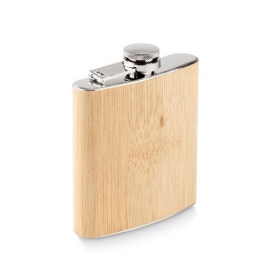 HIPHIP Flachmann aus Bambus 175ml