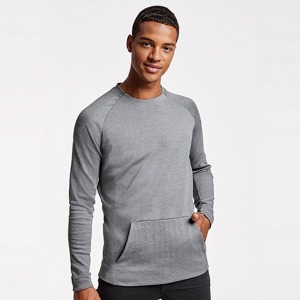 MANA - Sweatshirt mit langen Ärmeln im Raglan-Stil