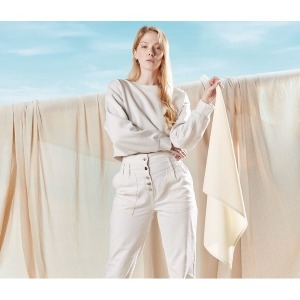 Organic Cotton Tea Towel - Serviette aus organischer Baumwolle