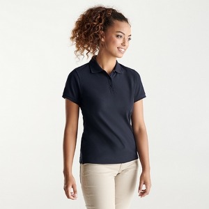 PEGASO WOMAN PREMIUM - Kurzärmeliges Poloshirt mit Gürtel