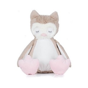 Plüschtier mit Reißverschluss Eule