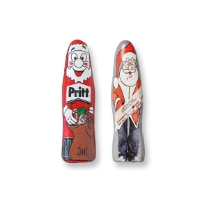 Kleiner Schokoladenweihnachtsmann "personalisiert