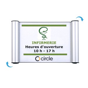 Schild Clic'Sign 148 x 210 mm