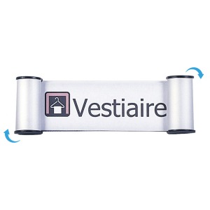 Schild Clic'Sign 50 x 148 mm